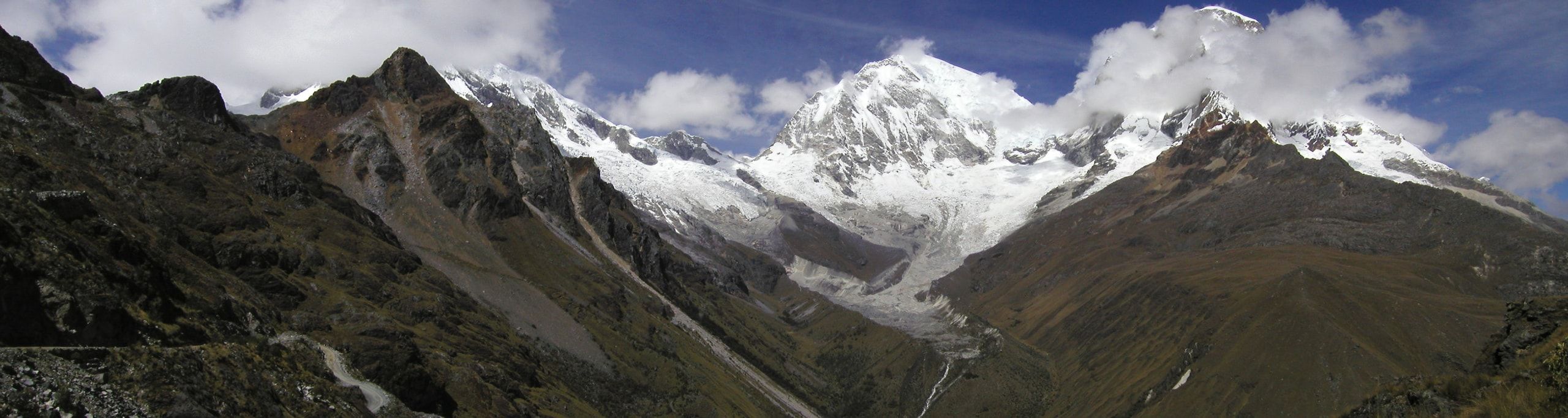 Snow-capped peaks of the Andes